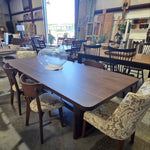 Rectangle 42 x 96 Table Mocha Finish 2