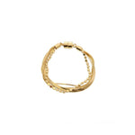 Multi Chain Bracelet, Gold 1