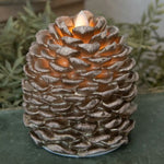 Moving Flame Pinecone Candle, 4.25 in. 2