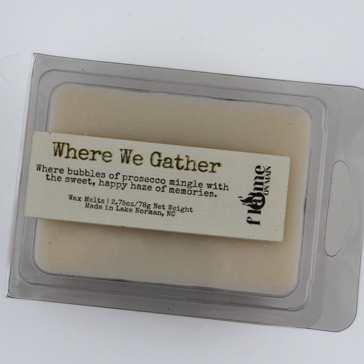 Flame On Main Places We Know Wax Melts, Where We Gather, 2.75 oz