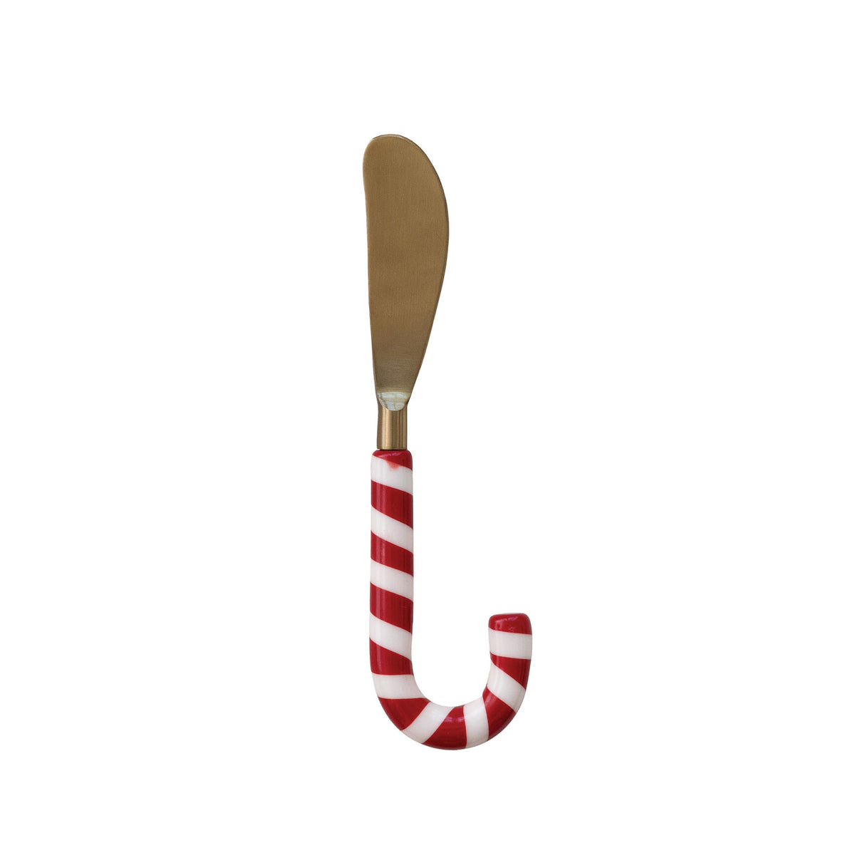 Stainless Steel Spreader w/ Candy Cane Shaped Handle, 7
