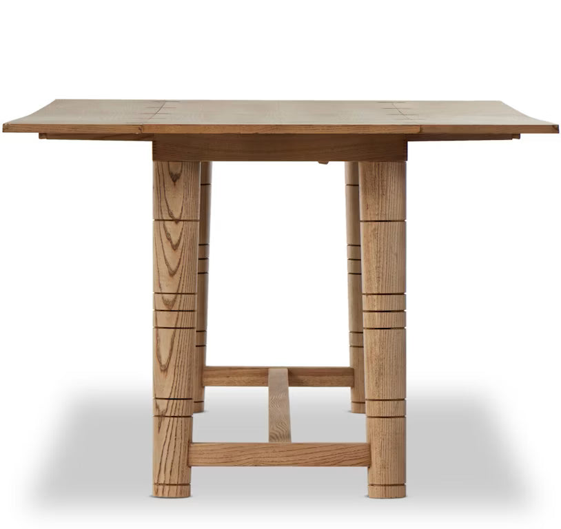 Flip Top Console Table, Toasted Ash, 94 X 22 X 31 in.