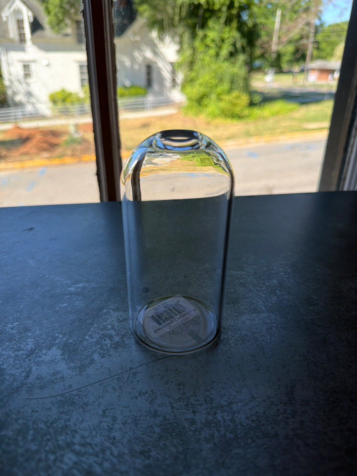 Everlasting Candles Vase, Wylie Clear