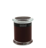 Archipelago Havana, Jar Candle, 8.6 oz in a dark glass jar with a clear lid, perfect for adding stylish decor and cozy ambiance to any kitchen or living space. 1