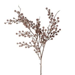 Berry Branch decorative twig with multiple small round berries, perfect for adding rustic charm to home decor and gifts, from Knotty and Board’s curated collection.