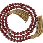 Cranberry Beaded Garland, 59 in. 1
