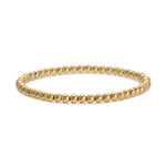 Stretch Bead Bracelet, 6mm, Gold 2