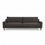 Dark gray sofa on a white background 1