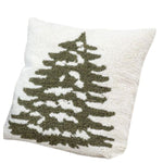 Loop Crochet Tree Pillow, 18 X 18 in. 1
