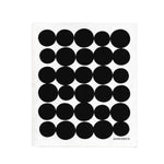 Swedish Dishcloth, Spots, Black 1