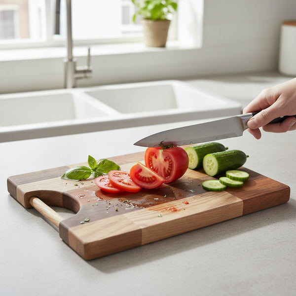 Acacia Cutting Board, Pine & Mango Wood, 15.75 X 11.75 in.