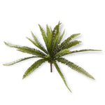 Fern Bush with lush green fronds spreading outward, perfect for adding natural decor accents to any room, available from Knotty and Board, Every Room Needs A Little Knotty and Board. 1