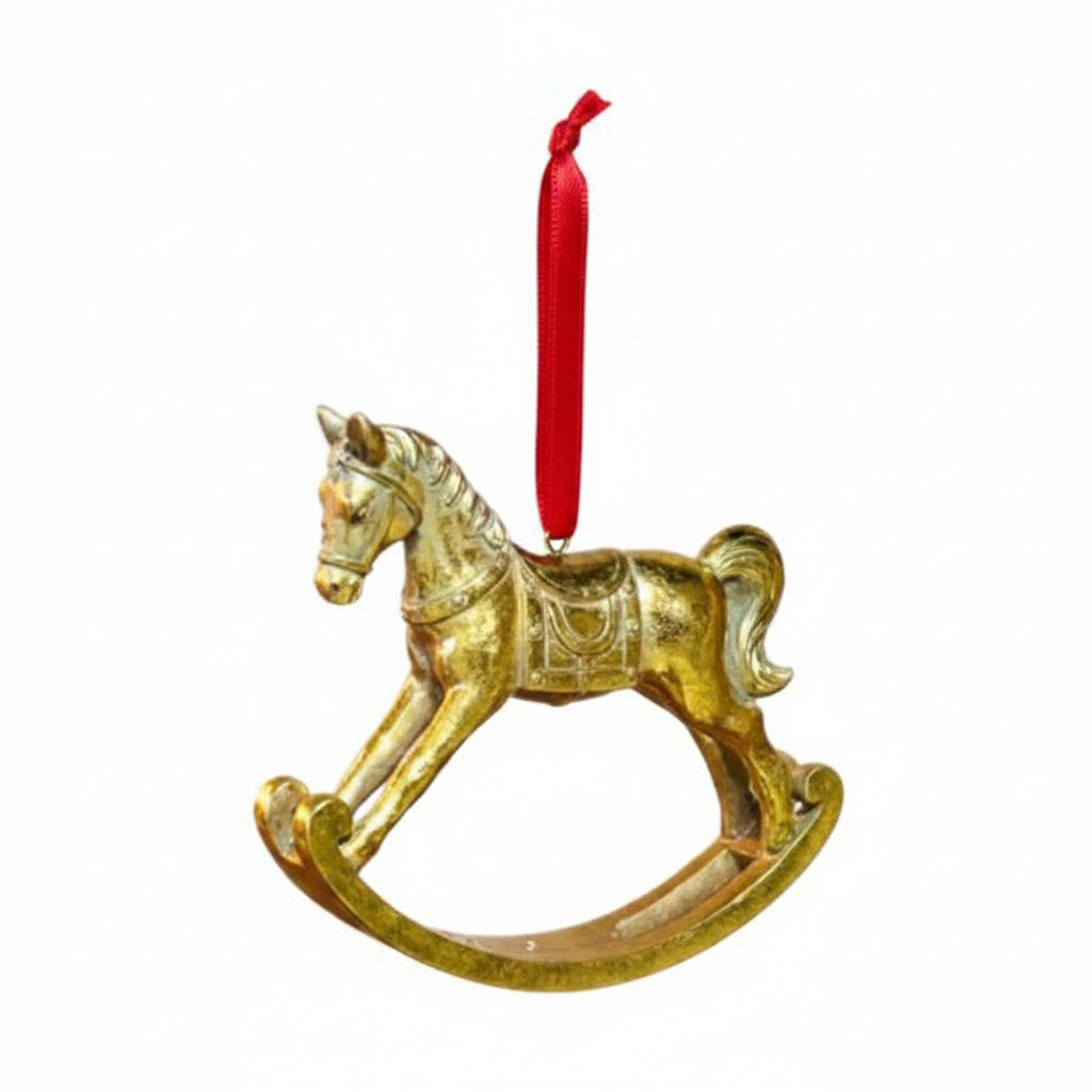 Rocking Horse Ornament, 4 in.