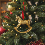 Rocking Horse Ornament, 4 in. 2