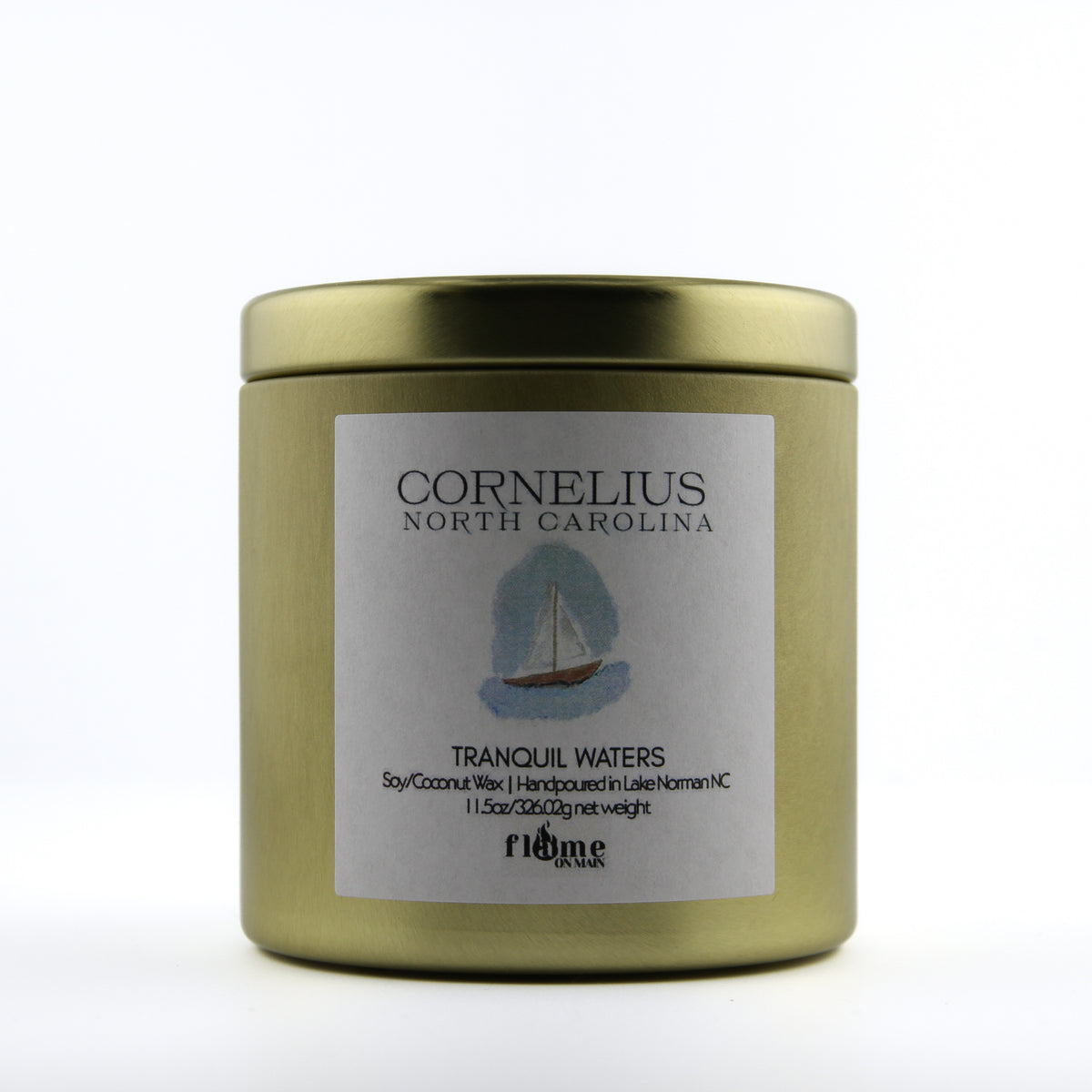 Flame on Main Local Line, Cornelius, Large, 11.5 oz