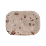 Buff Marble Soap Dish, 5 x 3.5 in 1