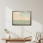 Vintage Landscape X Oil Painting, Silver Frame, 10 X 8 2