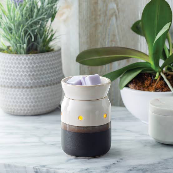 Illumination Fragrance Warmer, Midsize, Ivory & Iron, 5 in.
