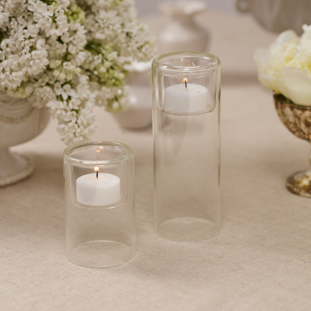 Inset Candleholder, 2.5 X 6.25 in.