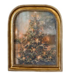 Christmas Tree Frame, Antique Gold, 10 X 12 in. 1