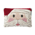 Santa Face Hook Pillow, 8 X 12 in. 1