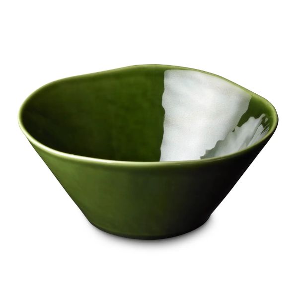 Deep Bowl, Verde, 10.5 X 4.5, a stylish green ceramic bowl perfect for kitchen decor or entertaining, offered by Knotty and Board with nationwide shipping.