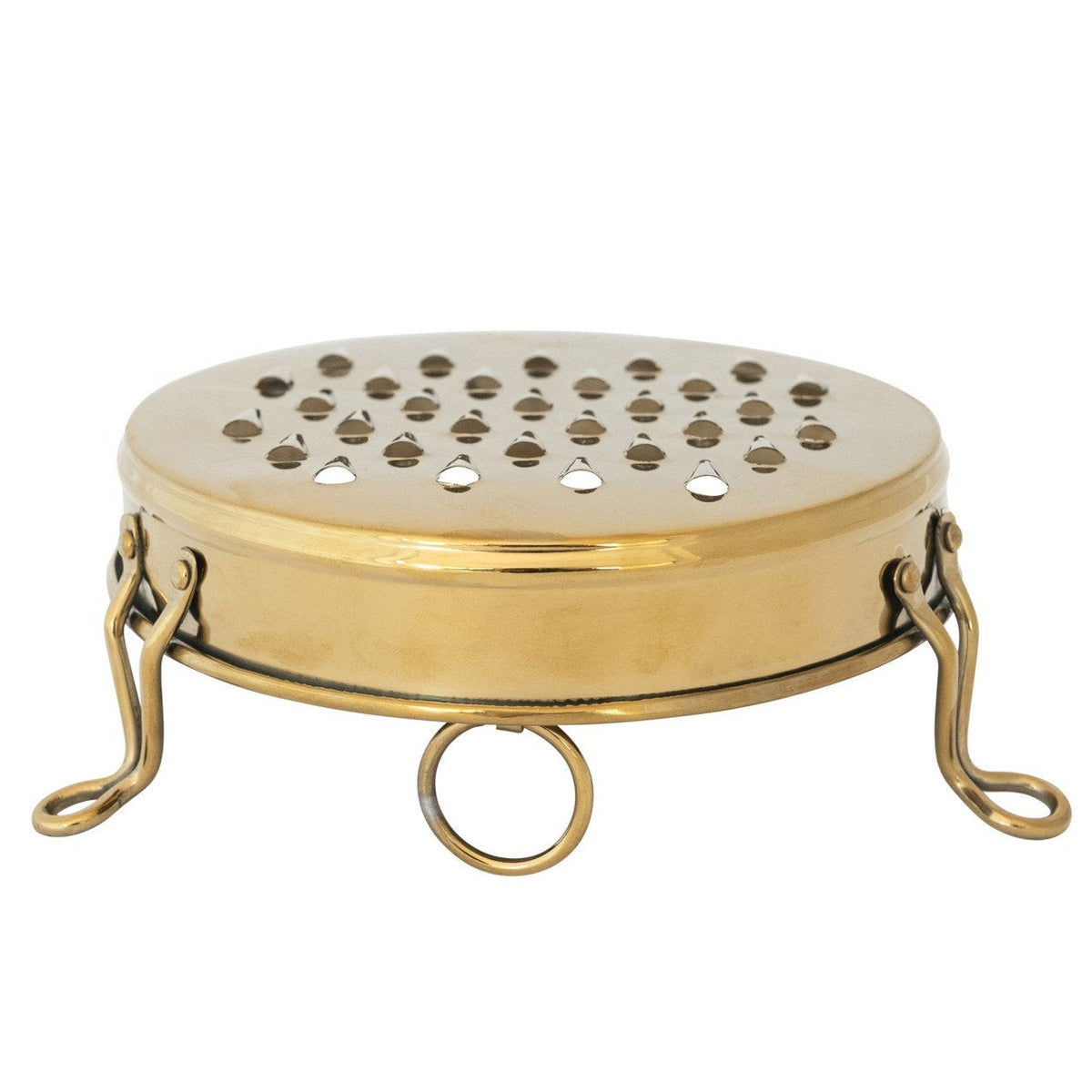 Stainless Steel Footed Grater, 6.5