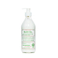 Bottle of Barr-Co. Fir & Grapefruit Lotion, 16 oz., with white pump dispenser and green vintage-style label, ideal for Knotty and Board decor and gifts.