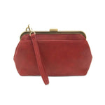 Vivie Frame Convertible Crossbody/Wristlet, Ruby 1