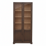 Waverly Tall Cabinet, Java, 42 X 18 X 90 in. 1