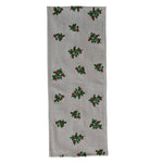 Embroidered Mistletoe Pattern Table Runner, 72