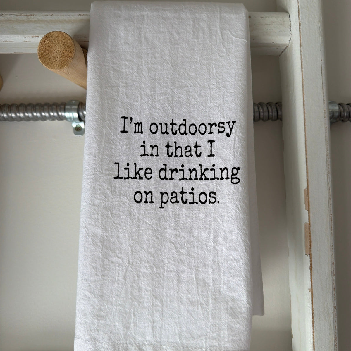 Tea Towel, I’m Outdoorsy