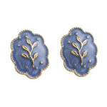 Floral Inspired Drop Earrings 1