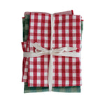 Woven Cotton Tea Towels, Set of 3, 28 X 18