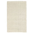 Cosi Wool/Jute Rug, 2 X 3, Ivory with a textured woven design, perfect for adding cozy decor to any kitchen, dining, or entertaining space from Knotty and Board. Every Room Needs A Little Knotty and Board.