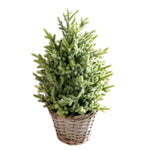 Glitter Topiary in Basket, 16 in. 1