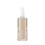 Clear spray bottle of Rockaway Sunday Morning Room Spray with white pump, featuring subtle gold and cream text, perfect for home decor and gifting. 1
