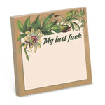 Sticky Note Pad, My Last Fuck 1