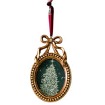 Oval Frame Ornament, Gold, 5.25 in. 1