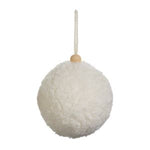 Sherpa Ball Ornament, 5 in. 1
