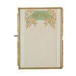 Brass and Glass Photo Frame, 5 X 7 in. 1