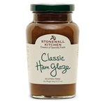 Stonewall Kitchen Classic Ham Glaze, 12.75 oz jar with gluten-free label, perfect for kitchen gifts and entertaining, available at Knotty and Board, where every room needs a little Knotty and Board. 1