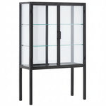 Salem Cabinet, Black, 42 X 18 X 66 1