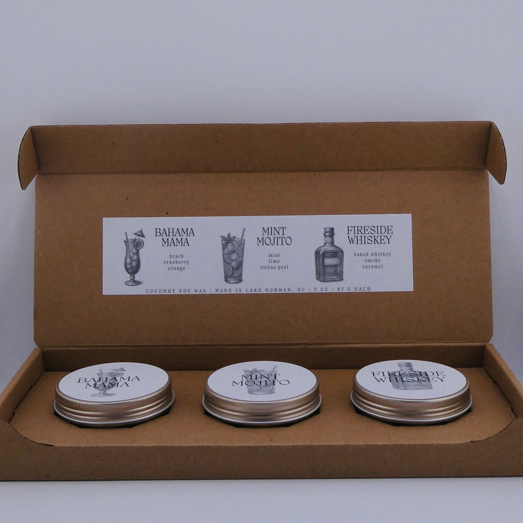 Flame On Main Summer Drink Line, Boxed Trio