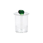 Glass Olive Toothpick Holder, 4 in 1