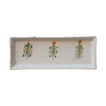 Christmas Tree Ceramic Serving Platter, 12-Inch 1
