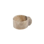 Marble Mini Dish, Brown, 2 X 1.25 in. small elegant kitchen or dining decor piece, perfect for holding spices, candles, or jewelry, curated by Knotty and Board. 1