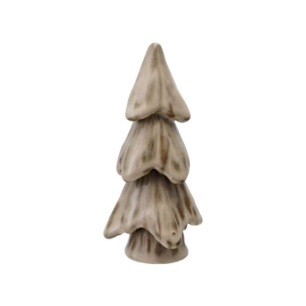 Stoneware Tree, Cream, 5.5 in.