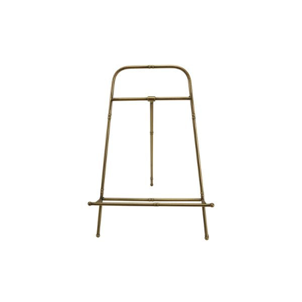 Metal Easel, Gold, 9 X 2 X 13.5 in.