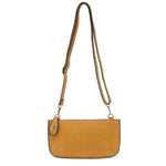 Mini Crossbody Wristlet Clutch, Honey 2